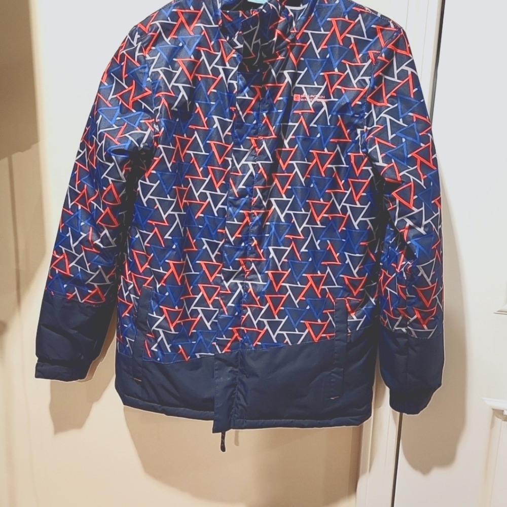 Kids Printed Ski Jacket by Mountain Warehouse